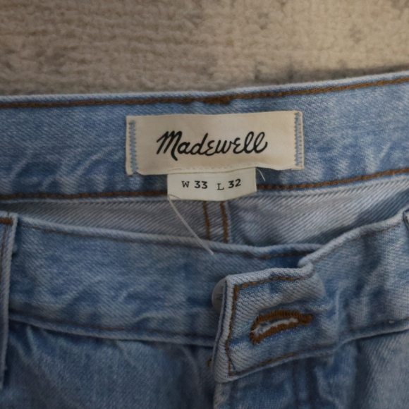 Madewell Light Blue Denim Jeans - Picture 2 of 3